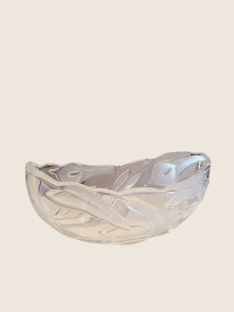 Bol Sculptural Mikasa "Arums" Callas : L'Élégance Botanique (70-80's) - LVR