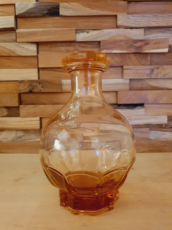 Carafe "Apricot Sunset" : La Douceur du Verre Rose-Orangé (60-70's) - LVR