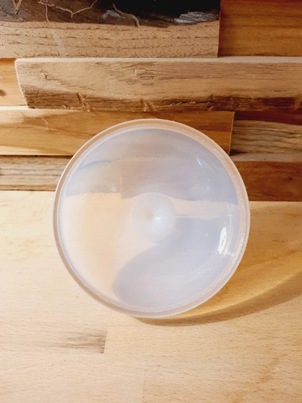 Pot en Opaline Rose Nude : Élégance Boudoir & Art Déco (Années 40-50) - LVR