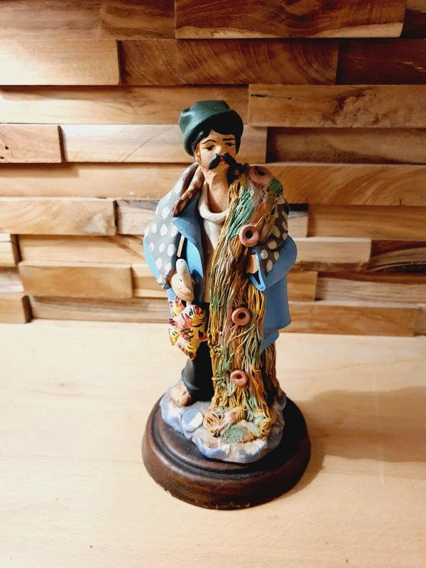 Figurine Marin Pêcheur : L'Âme du Vieux Loup de Mer (Années 60-70) 🎣⚓ - LVR