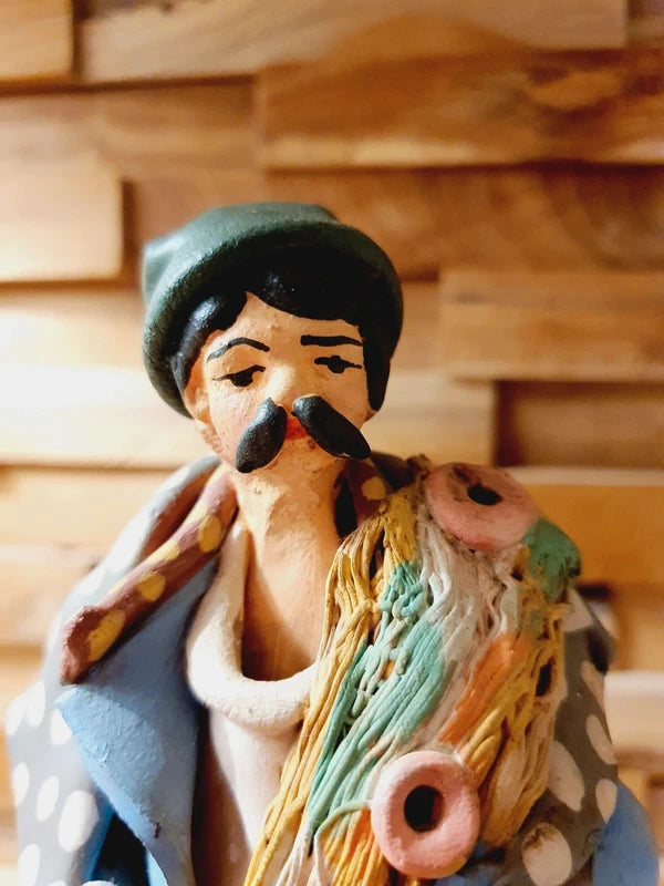 Figurine Marin Pêcheur : L'Âme du Vieux Loup de Mer (Années 60-70) 🎣⚓ - LVR