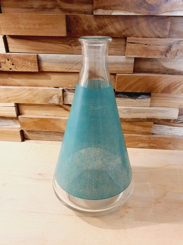 Carafe Vintage BVB : Motif Résille Vert Émeraude (Années 70) 🥂 - LVR
