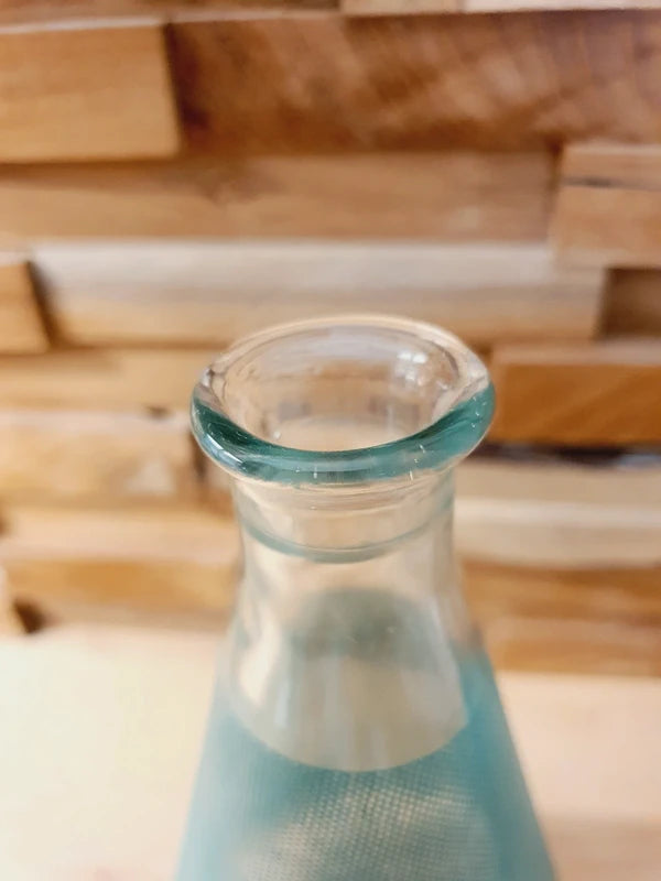 Carafe Vintage BVB : Motif Résille Vert Émeraude (Années 70) 🥂 - LVR