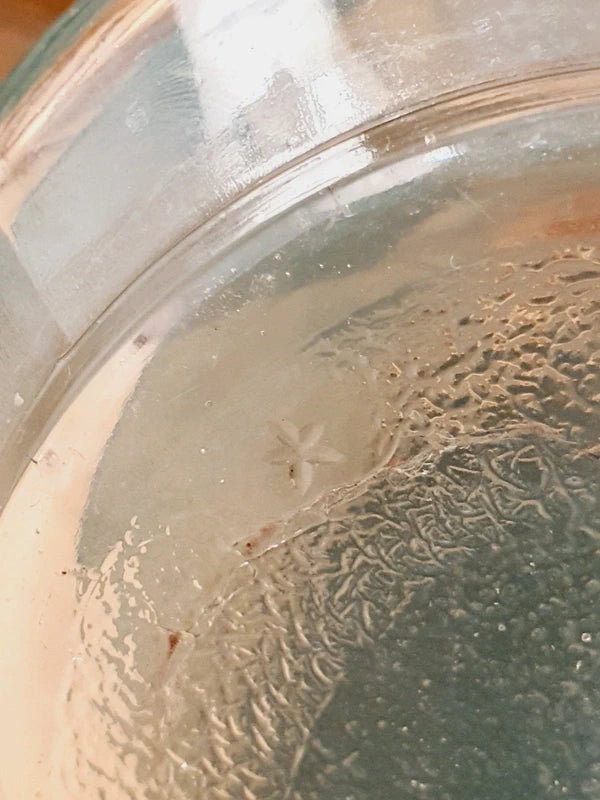 Carafe Vintage BVB : Motif Résille Vert Émeraude (Années 70) 🥂 - LVR