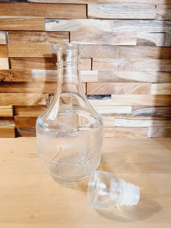 Carafe de Table Vintage : Verre Gravé "France" (Années 50-60) 🇫🇷 - LVR