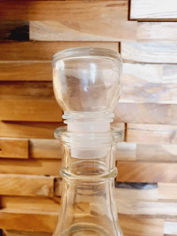 Carafe de Table Vintage : Verre Gravé "France" (Années 50-60) 🇫🇷 - LVR