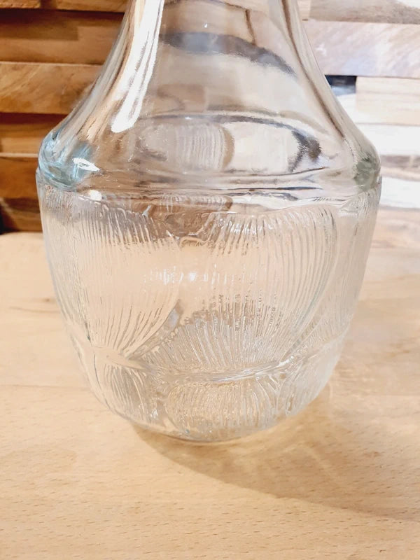 Carafe de Table Vintage : Verre Gravé "France" (Années 50-60) 🇫🇷 - LVR