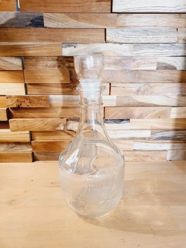 Carafe de Table Vintage : Verre Gravé "France" (Années 50-60) 🇫🇷 - LVR