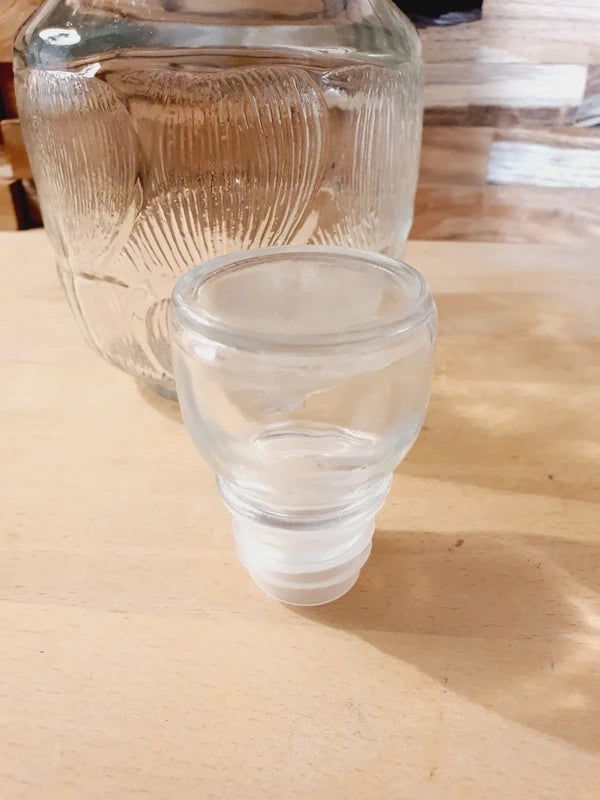Carafe de Table Vintage : Verre Gravé "France" (Années 50-60) 🇫🇷 - LVR