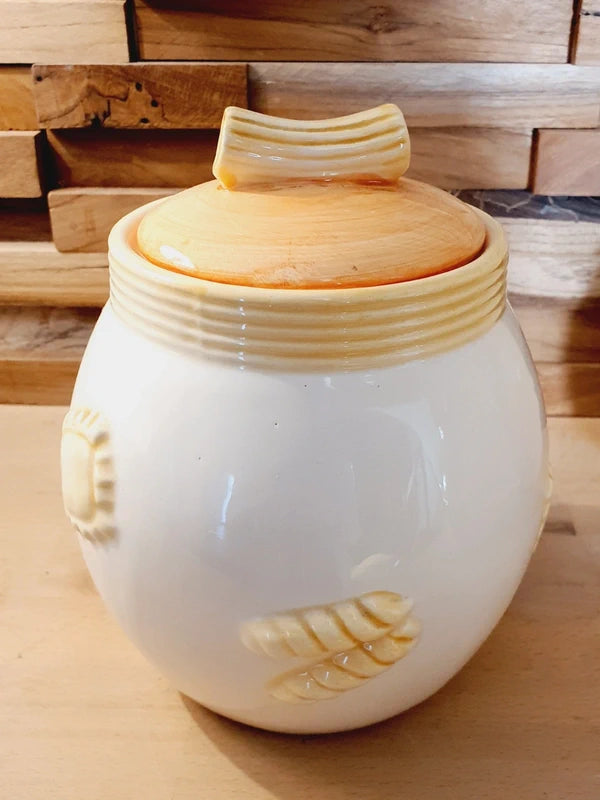 Trio de Pots "Pasta" en Céramique Figurative : L'Esprit Dolce Vita (Années 90) - LVR