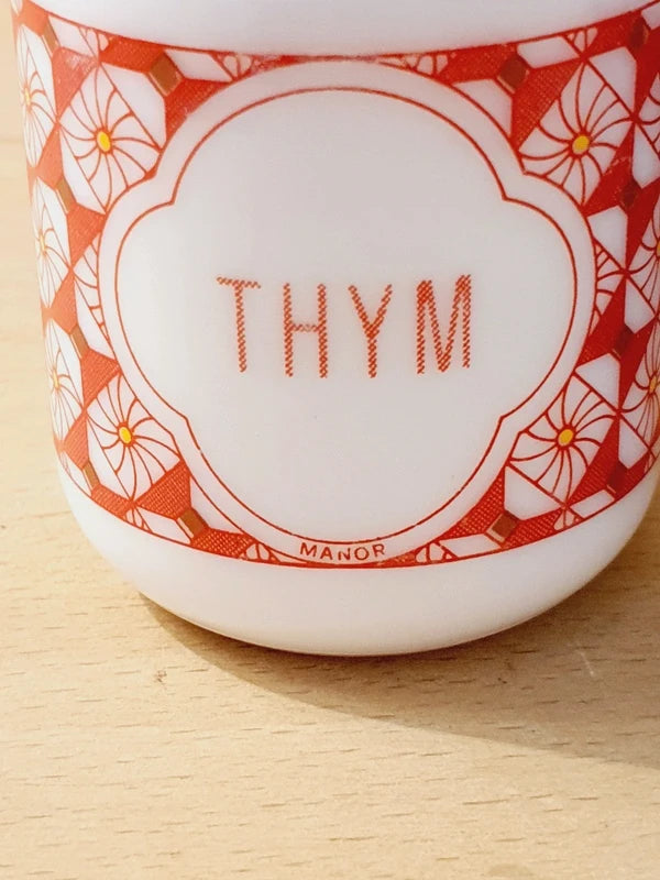 Duo de Pots à Épices Vintage : Manor BRF "Laurier & Thym" (Années 60-70) 🇨🇭 - LVR