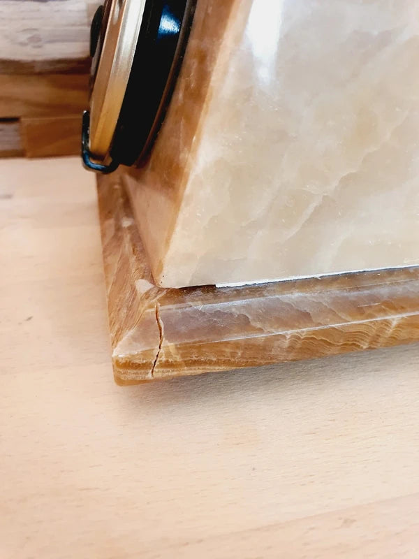 Téléphone de Luxe Italien : Onyx, Marbre & Or 24 Carats (Années 70-80) 🇮🇹💎 - LVR
