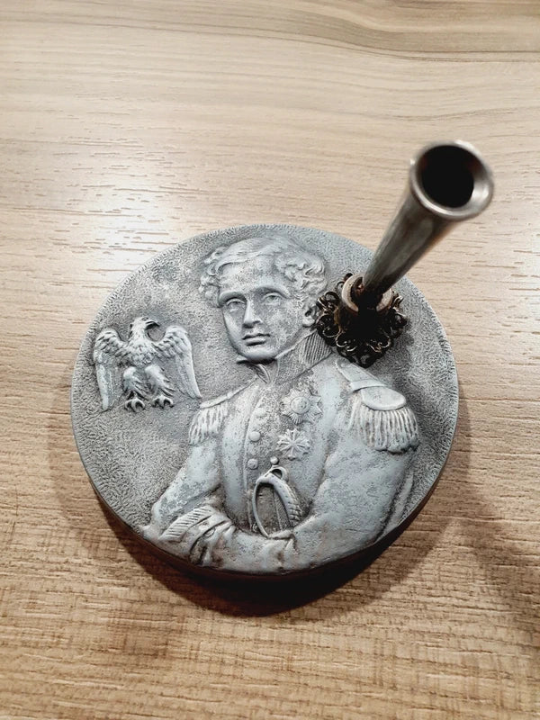 Porte-Stylo Vintage Néo-Empire : Napoléon et l'Aigle Impériale 🏛️🦅 - LVR