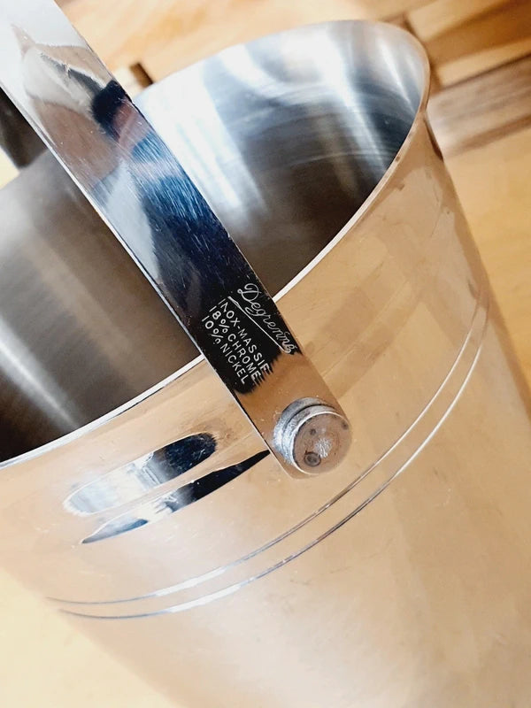 Seau à Glaçons Guy Degrenne : L'Inox Massif 18/10 "Qualité Hôtelière" - LVR