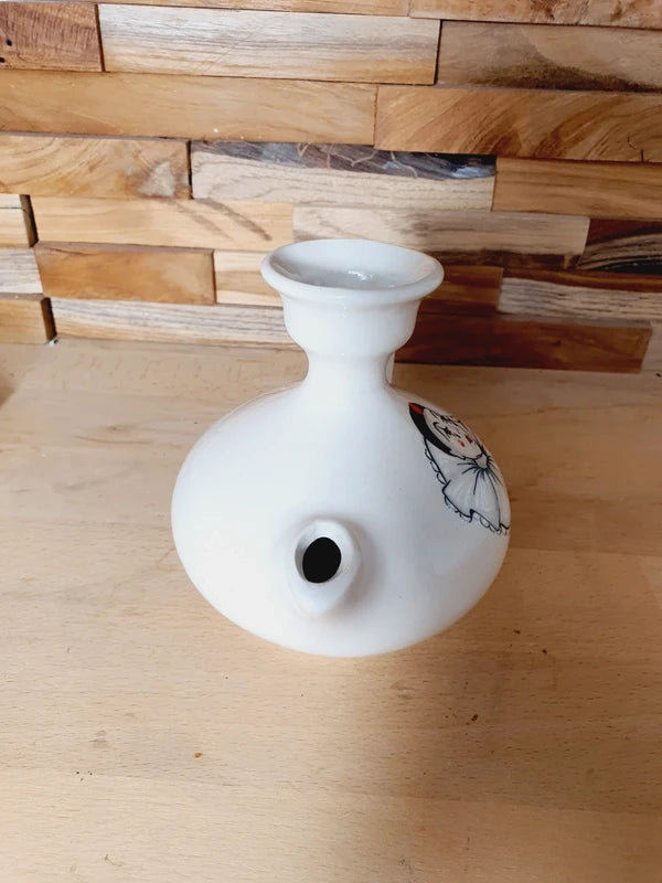 Lampe à Huile / Bougeoir Pierrot : Nostalgie Romantique Marisa Italy - LVR