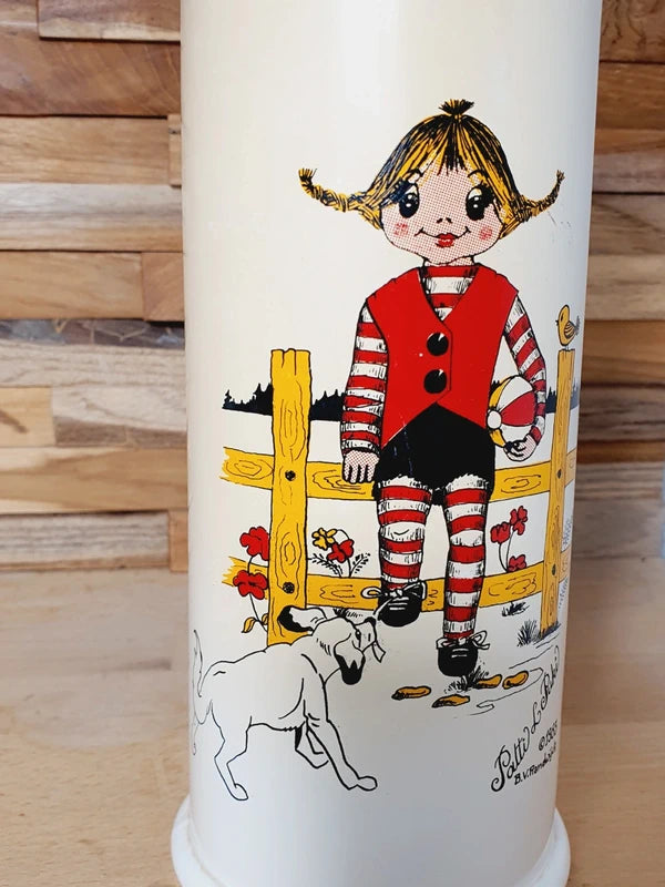 Grand Bocal Vintage "Patti & Puki" 1983 : Nostalgie & Douceur 80's - LVR