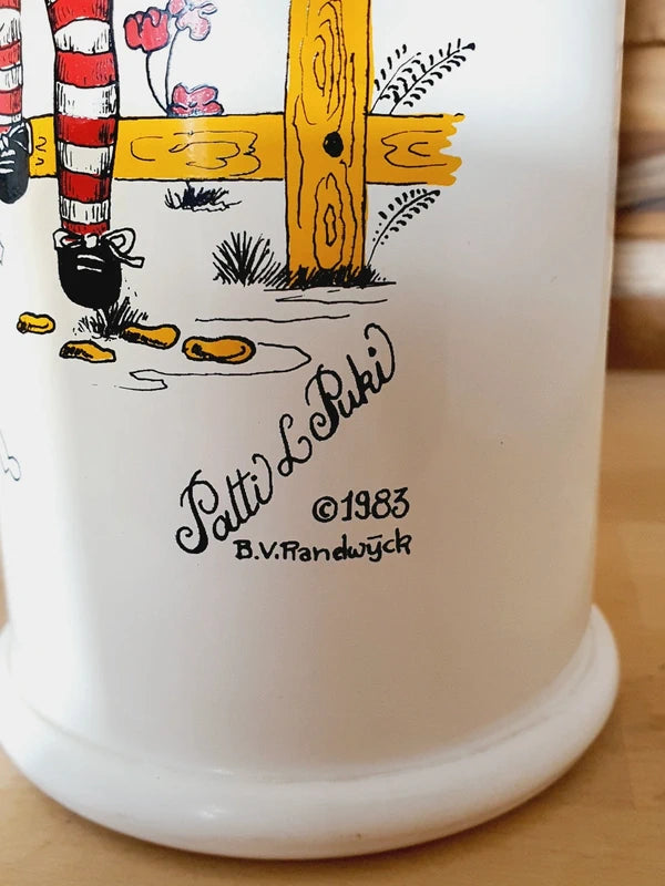 Grand Bocal Vintage "Patti & Puki" 1983 : Nostalgie & Douceur 80's - LVR