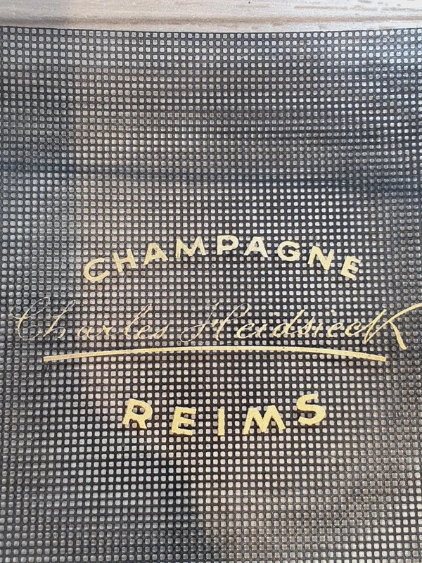 Cendrier Vide-Poche Charles Heidsieck Reims : L'Élégance Bistrot (Années 1980)