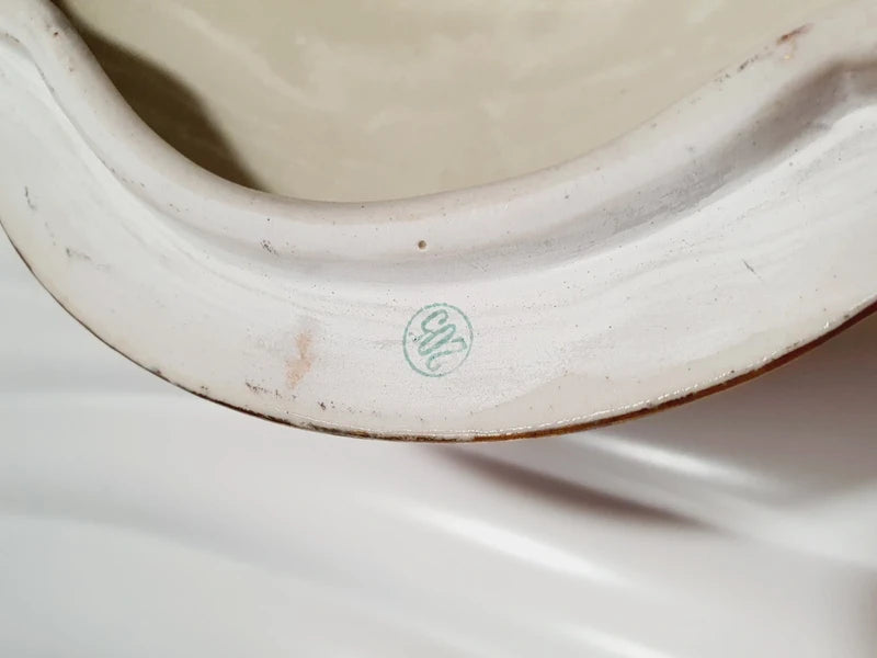 Boîte à Bijoux Vintage style Satsuma en Porcelaine : Scène de Cérémonie Dorée (1970-80)