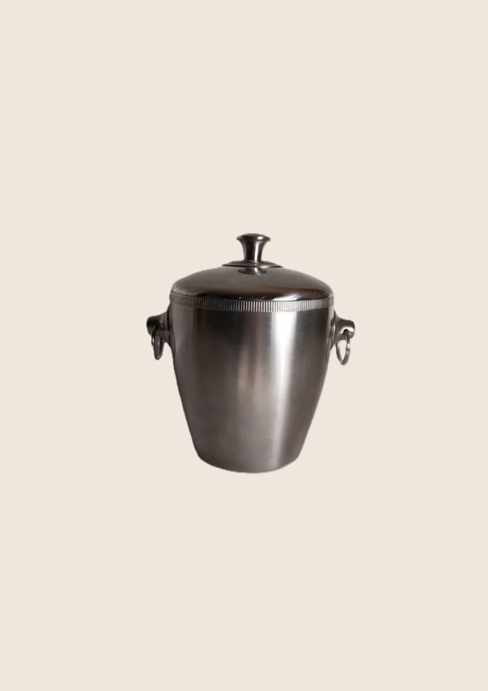 Le Mythe de l'Apéro : Seau à Glaçons Letang Rémy en Inox – Chic & Vintage (70s) - LVR