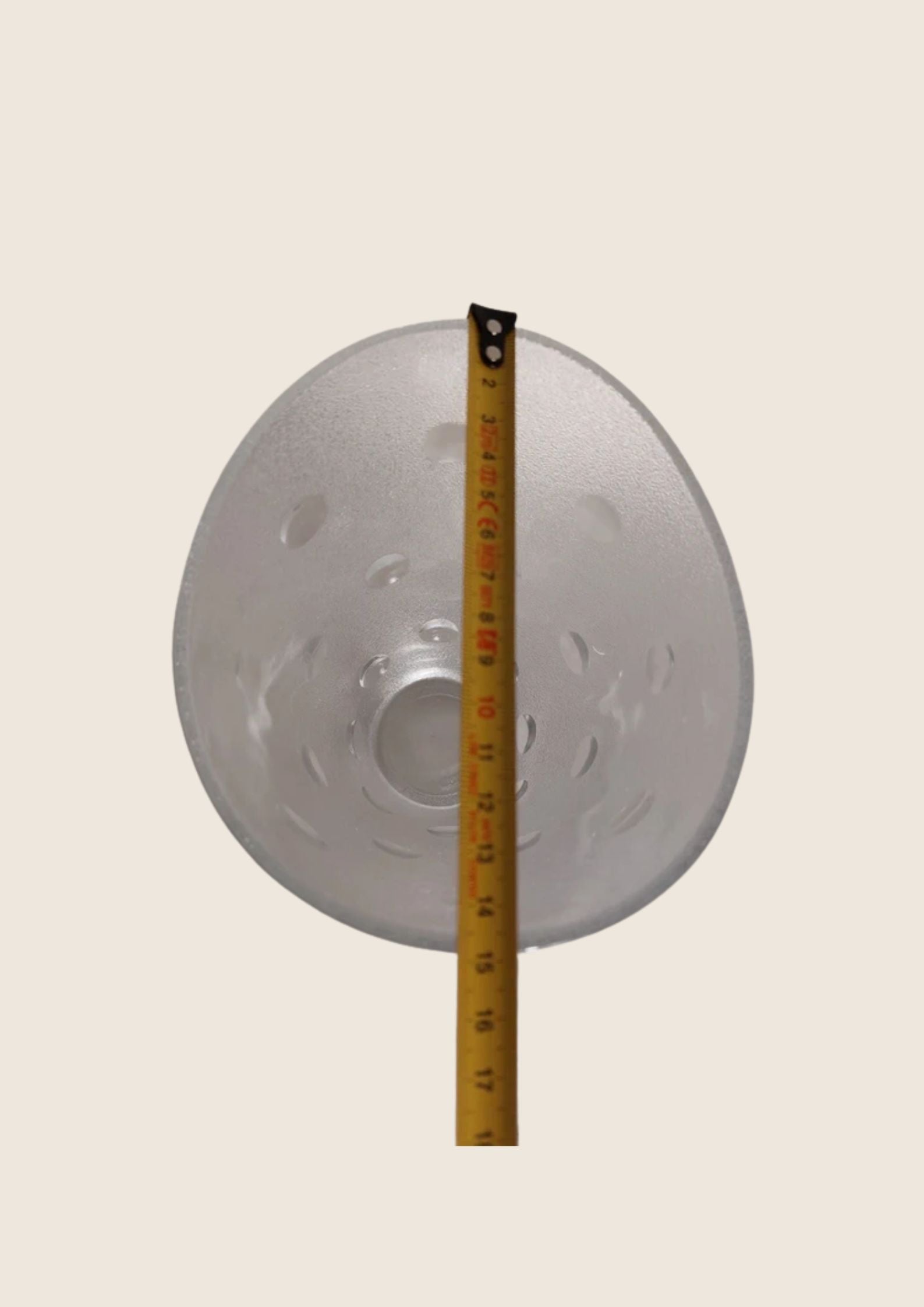 Vase Pop "Dots" en Verre Dépoli – Design Italien (Vintage 70s) 24 cm - LVR