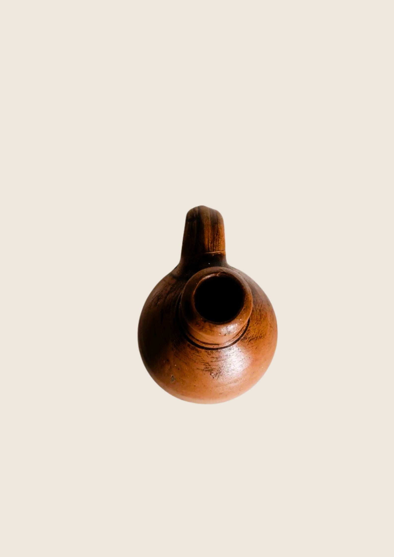 Bouteille Selters Antique en Grès Brun – Sceau "Schwalheim" (1860-1900) 29 cm - LVR