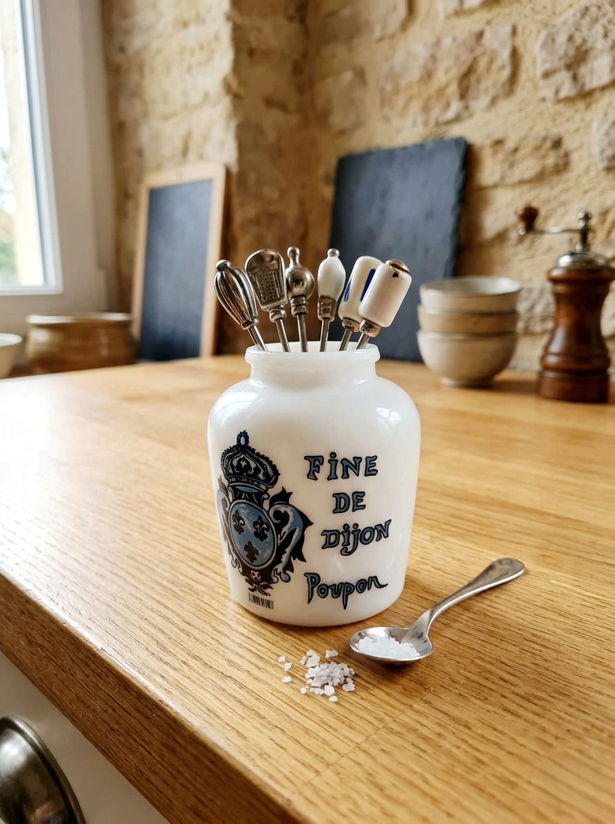 Pot de Moutarde Grey Poupon "1777" : L'Icône du Bistrot Parisien 🥖🇫🇷 - LVR