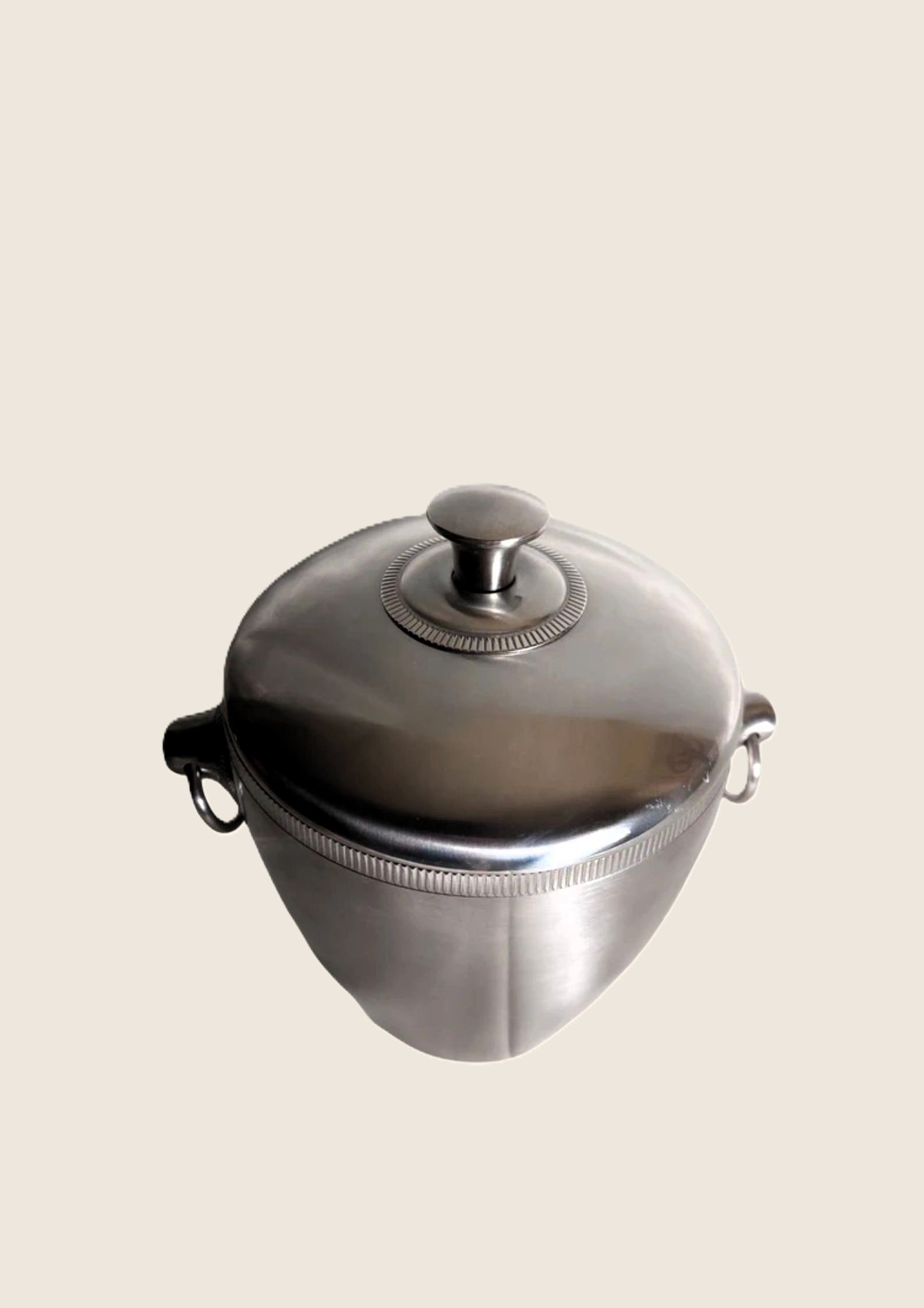 Le Mythe de l'Apéro : Seau à Glaçons Letang Rémy en Inox – Chic & Vintage (70s) - LVR