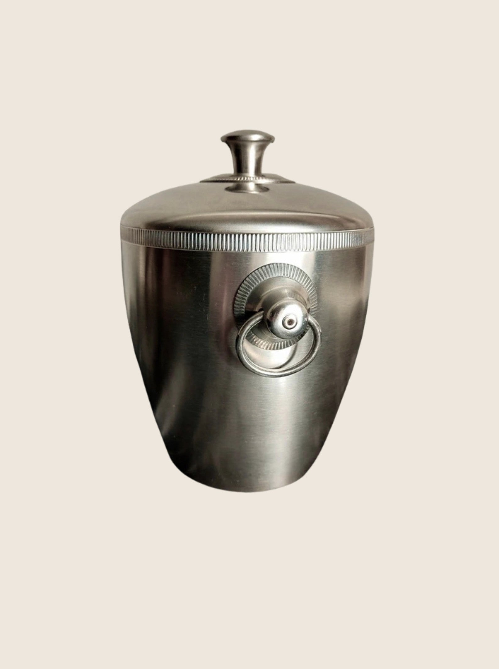 Le Mythe de l'Apéro : Seau à Glaçons Letang Rémy en Inox – Chic & Vintage (70s) - LVR