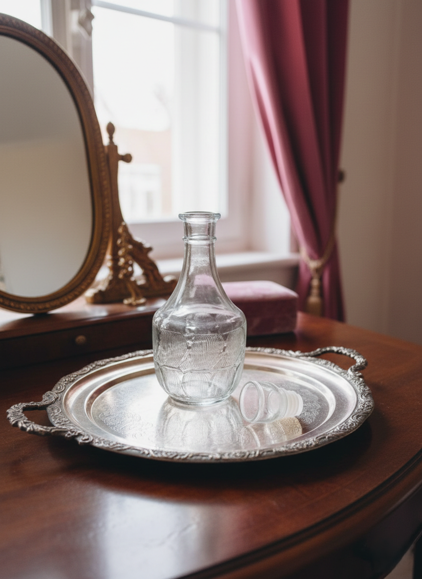 Carafe de Table Vintage : Verre Gravé "France" (Années 50-60) 🇫🇷 - LVR