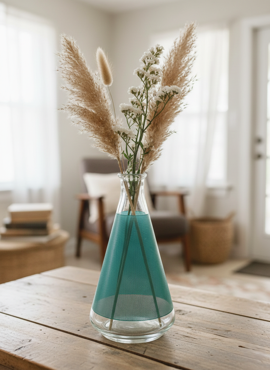 Carafe Vintage BVB : Motif Résille Vert Émeraude (Années 70) 🥂 - LVR