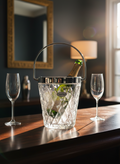 Le Bijou de l'Apéro : Seau à Glaçons en Cristal Taillé Diamant – Vintage 50s-60s - LVR