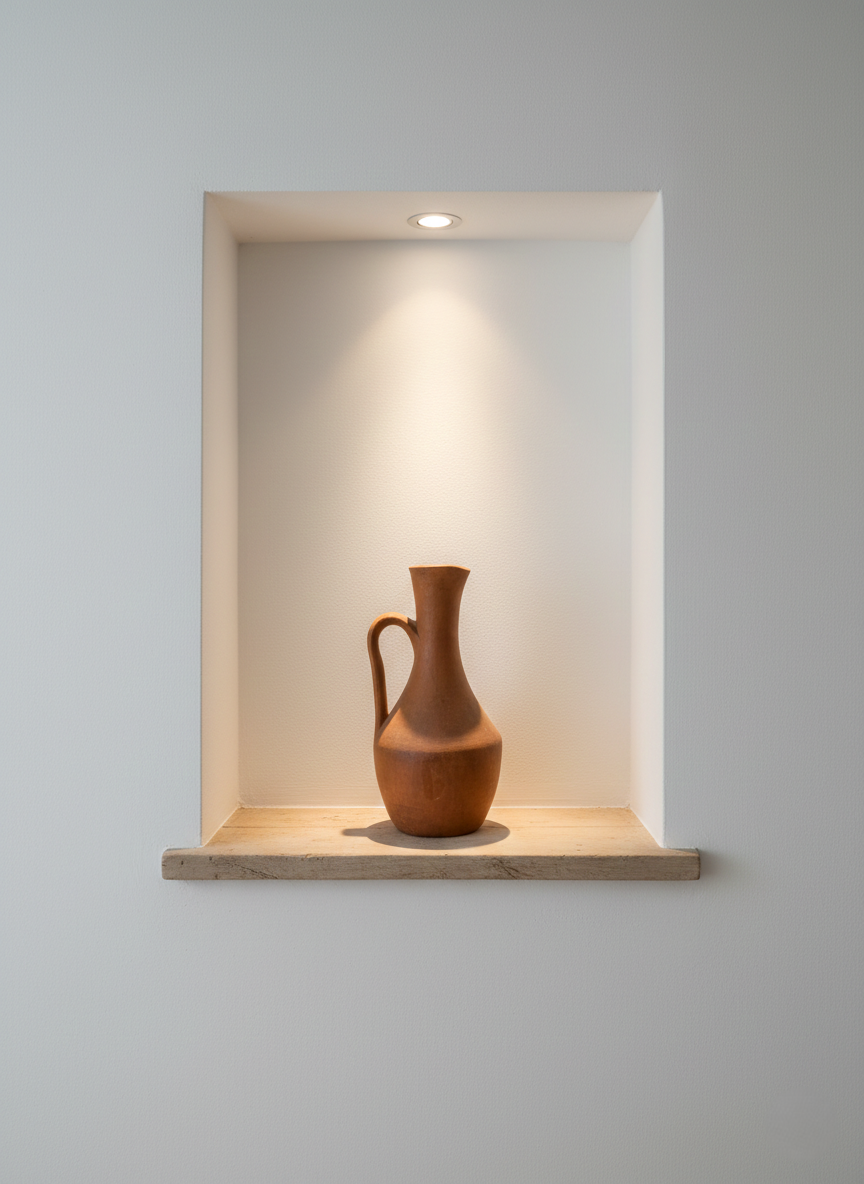 Grande Cruche Anthropomorphe en Terre Cuite – Artisanat XIXe Siècle - LVR