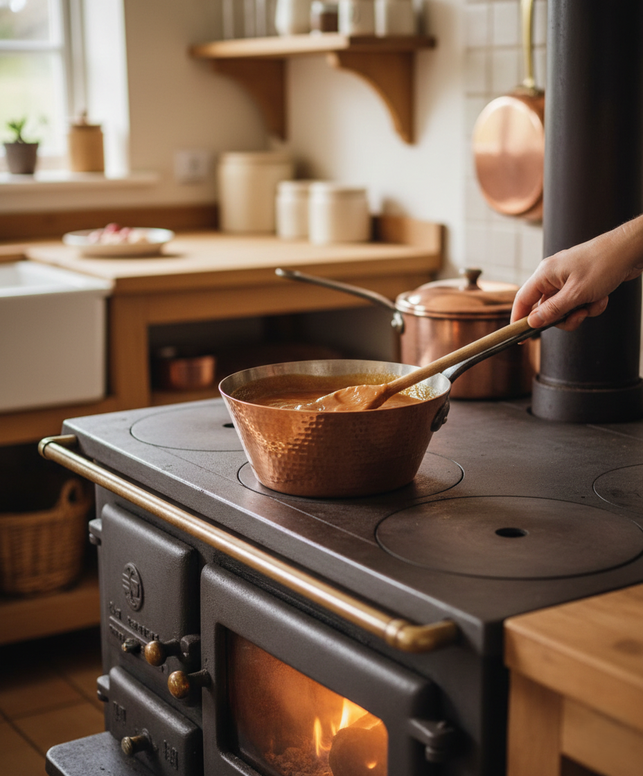 Casserole en Cuivre Martelée Main : L'Âme des Dinandiers (50-70's) - LVR