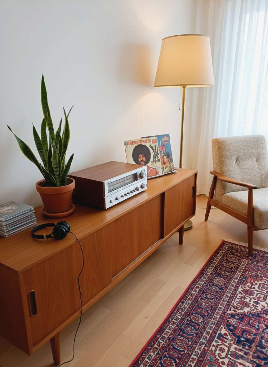 Trio Design Danois : L'Art de Vivre Scandinave en Acier & Bois (70's) 🇩🇰 - LVR