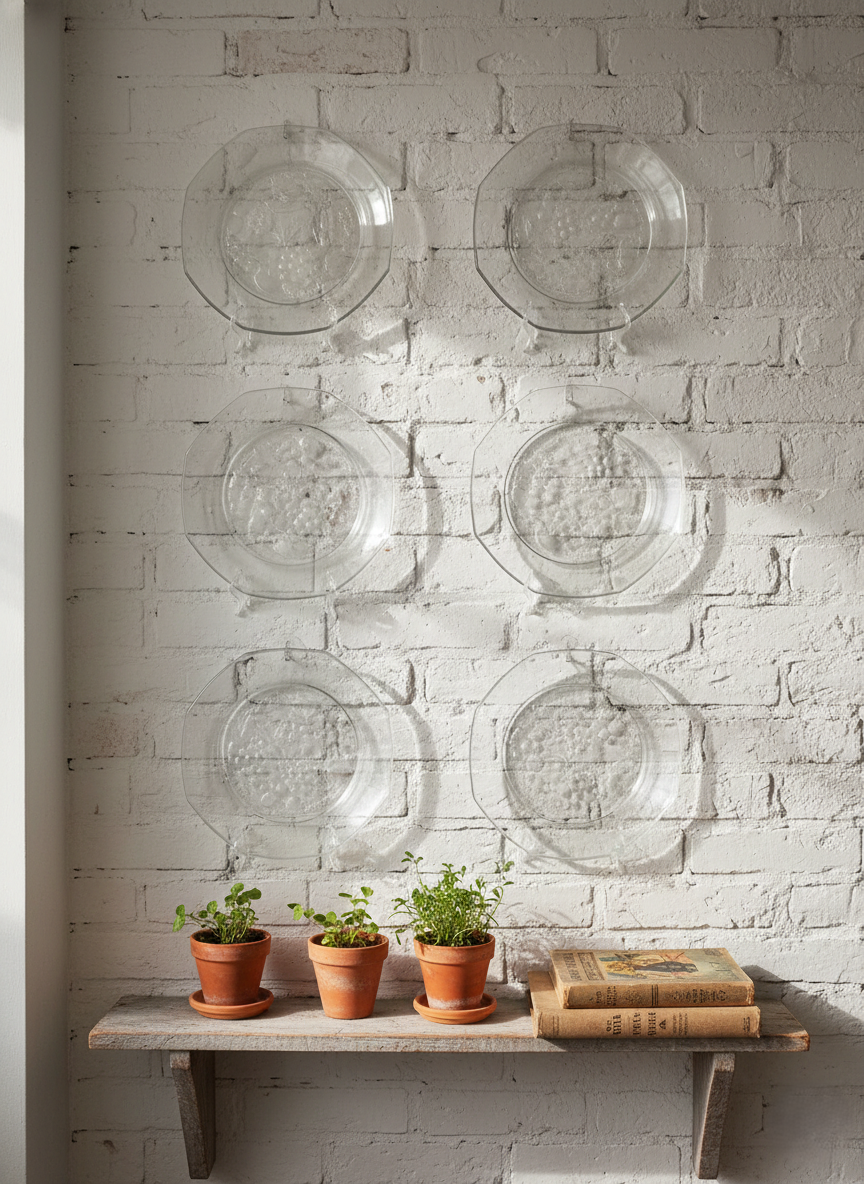 Assiettes Vintage Félix Potin "La Parisienne" - Verre Trempé Publicitaire Années 50-60 - LVR