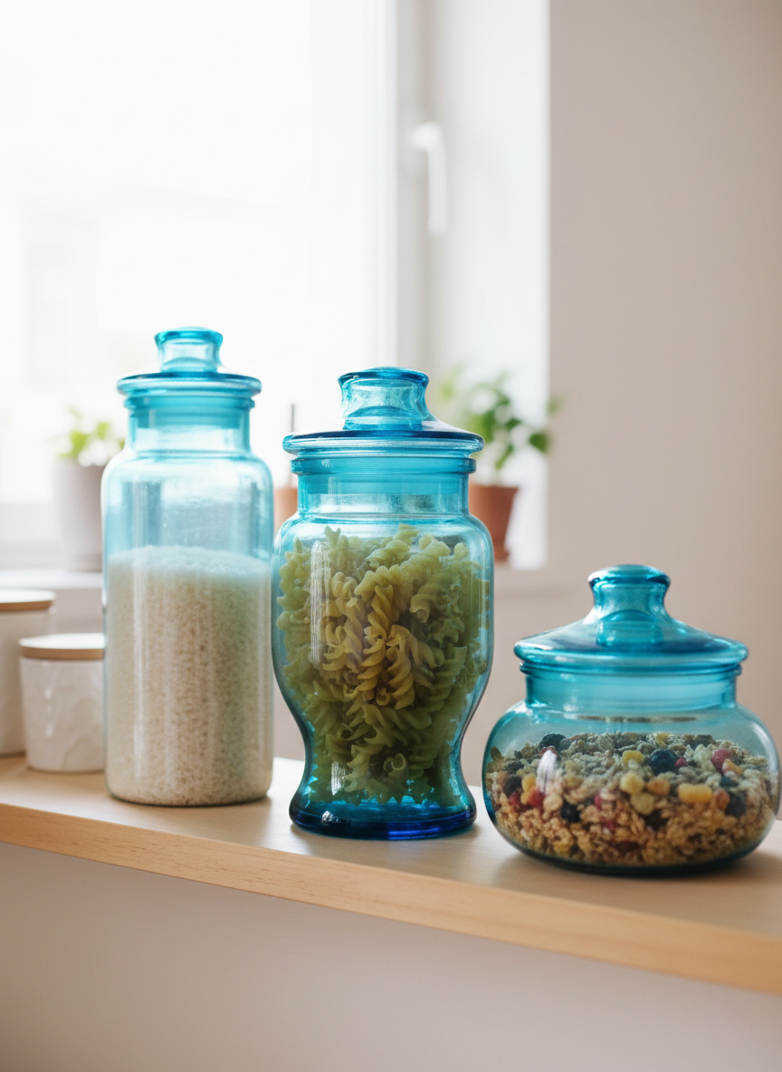 Le Pot Hermétique "Lever" : Pépite Turquoise du Design Belge (70's) 🇧🇪✨ - LVR