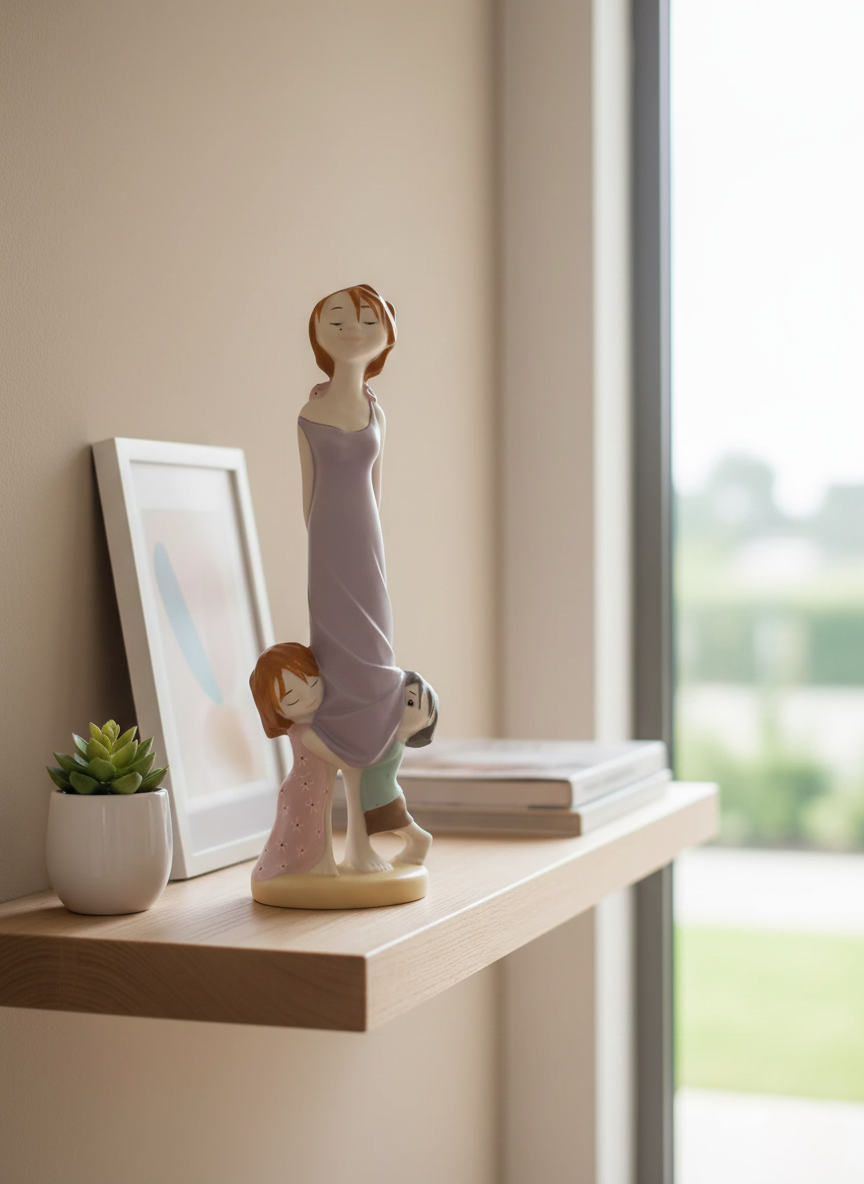 Figurine "Mum & Me" par Ed Van Rosmalen – Parastone (18 cm) - LVR