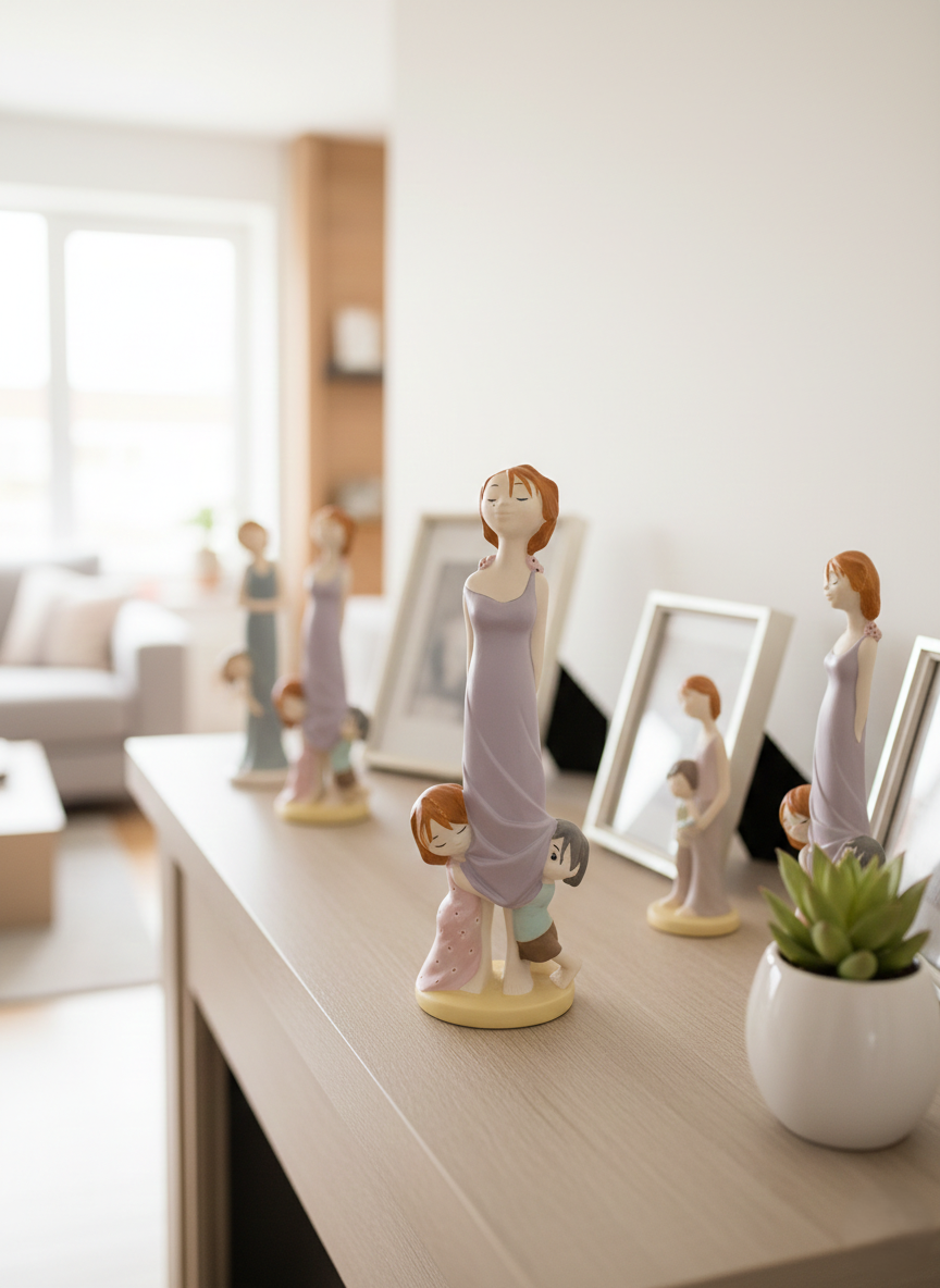 Figurine "Mum & Me" par Ed Van Rosmalen – Parastone (18 cm) - LVR
