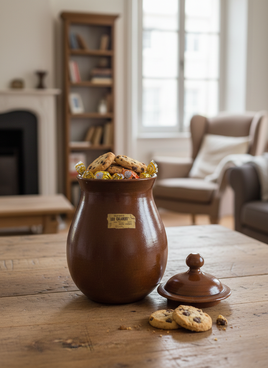 Pot à Confit en Grès avec Couvercle – Lou Calabert (Ardèche, France) - LVR