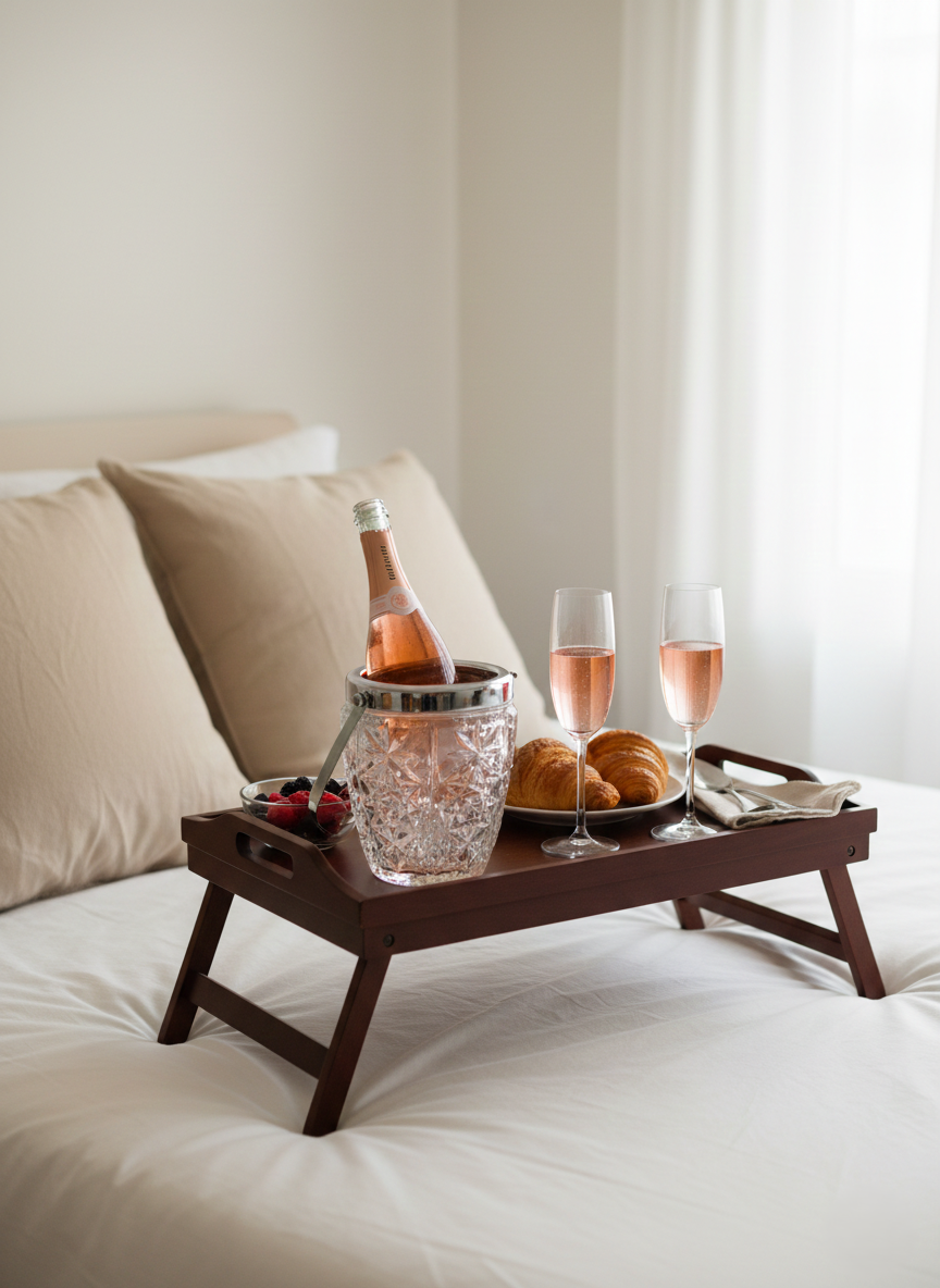 Seau à Glaçons Classique Chic – Verre Moulé & Chrome (Années 70) - LVR