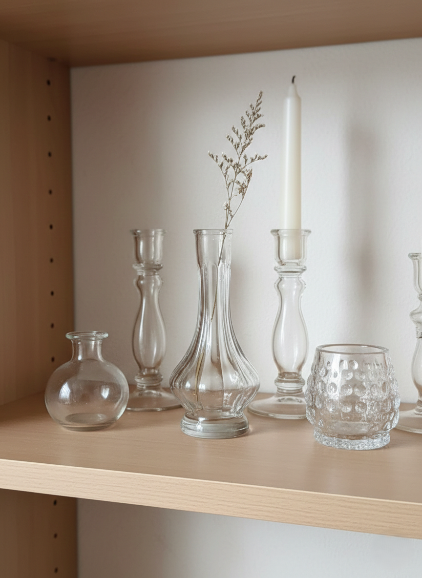 Soliflore Vintage "Made in Germany" : L'Élégance du Verre Mid-Century - LVR