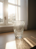 Vase Vintage en Verre Soufflé : Design "Draperie" Organique (Années 70-80) - LVR