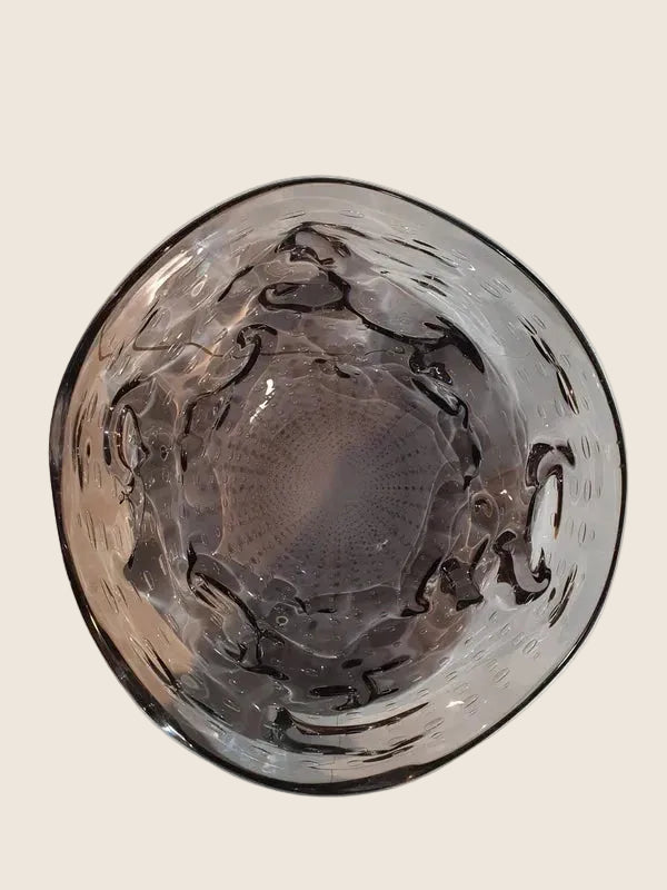 Coupe d'Art Murano Vintage – Verre Soufflé Bullicante 10kg (Années 60) - LVR